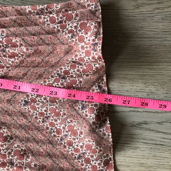 Knox Rose CottageCore Pleated Style Floral Long Sleeve Blouse Women’s Sz. M - Picture 5 of 9